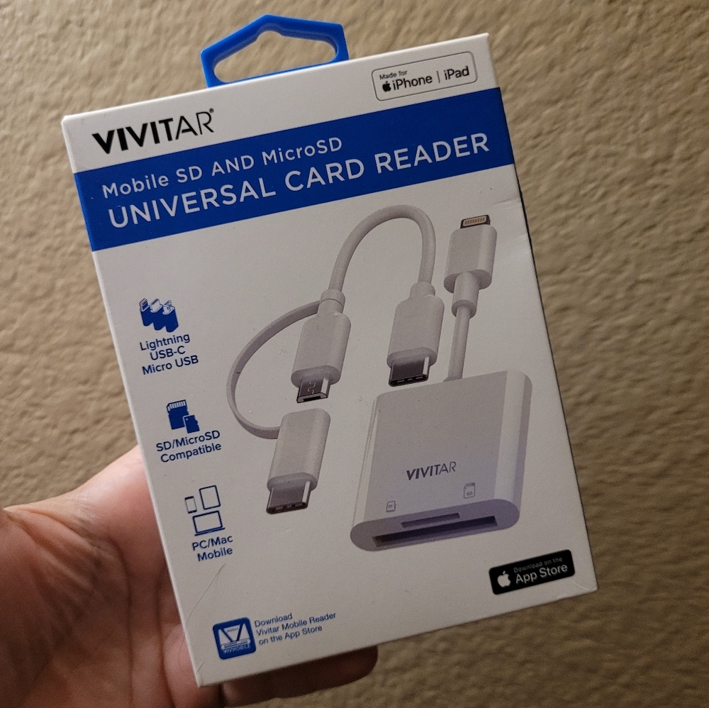 Vivitar Mobile SD & Micro SD Universal Card Reader